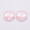 Transparent Acrylic Beads TACR-S154-09A-26-2