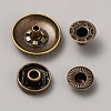 Alloy Snap Button FIND-WH0421-74K-2