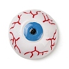 Bloodshot Eye Halloween Opaque Resin Decoden Cabochons RESI-R446-02A-1