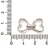 925 Sterling Silver Fold Over Clasps STER-B006-04P-A-3