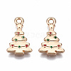 Alloy Enamel Pendants ENAM-Q443-019-RS-2