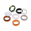 Natural Agate Rings RJEW-S042-04-B-5