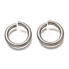 Non-Tarnish 304 Stainless Steel Open Jump Rings STAS-H136-06B-P-1