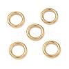 Ion Plating(IP) 304 Stainless Steel Closed Jump Rings STAS-G393-06G-01-1