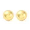 Half Round 304 Stainless Steel Stud Earrings EJEW-A125-80E-G-4