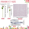 Crochet Polyester Flower AJEW-BC0007-57-2