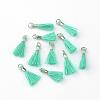 Polycotton(Polyester Cotton) Tassel Pendant Decorations OCOR-S102-30-1