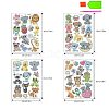 Animals DIY Diamond Painting Sticker Kit PW-WG9363D-01-3