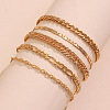Alloy Chain Bracelet Sets WH-WGE5514-01-1