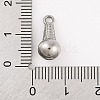 Non-Tarnish 304 Stainless Steel Pendants STAS-Z077-04P-3