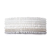 7Pcs 7 Styles Galss Stretch Bracelets BJEW-JB10384-1