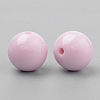 Solid Chunky Bubblegum Acrylic Ball Beads X-SACR-R835-6mm-11-2