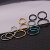 316L Stainless Steel Hoop Nose Rings WG46E6D-02-3