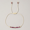 Natural stone and copper bead handmade bracelet VA8051-7-1