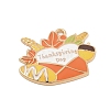 Thanksgiving Day Alloy Enamel Pendants FIND-Z064-03A-2