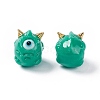 Halloween Opaque Resin Beads RESI-F033-01A-3