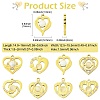 304 Stainless Steel Pendants STAS-CJ0003-42-2