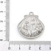 304 Stainless Steel Pendants STAS-C140-03F-P-3