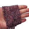 Natural Ruby Beads Strands G-F509-16-3mm-01-6