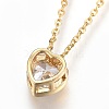 304 Stainless Steel Pendant Necklaces NJEW-O108-14-3
