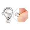 Non-Tarnish 316 Surgical Stainless Steel Lobster Claw Clasps X-STAS-316-FL10A-3