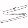 Non-Tarnish 304 Stainless Steel Cable Chain Necklace NJEW-S420-007A-P-3