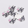 Alloy Enamel Charms X-EA0541Y-4