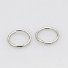 Tarnish Resistant 304 Stainless Steel Open Jump Rings STAS-N015-01-1