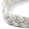 Handmade Macrame Cotton Threads Wrist Strap Pendant Decoration HJEW-JM02720-6