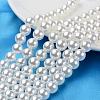 ABS Plastic Imitation Pearl Round Beads X-MACR-S789-14mm-01-1