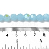 Imitation Jade Glass Beads Strands EGLA-A035-J8mm-L04-4