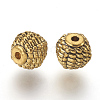 Tibetan Style Alloy Beads X-GLF0079Y-2