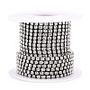 Iron Rhinestone Strass Chains CH-YW0003-01B-NF-1