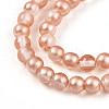 Baking Paint Transparent Glass Beads X1-DGLA-N011-4mm-04-3