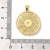 Rack Plating Brass Micro Pave Cubic Zirconia Pendants KK-Z086-62G-02-3