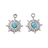 Synthetic Turquoise Pendants GG-CBAA892-02P-1