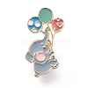 Animal with Balloon Enamel Pin ENAM-K021-01A-1