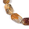 Natural Crazy Agate Beads Strands G-B125-P18-01-3