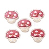 2-Hole Printed Opaque Resin Buttons RE-CBA2C75-04F-1
