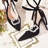 Olycraft 2Pcs Crystal Rhinestone Shoe Decoration DIY-OC0009-93KCG-6