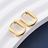 304 Stainless Steel Huggie Hoop Earrings STAS-H156-11B-G-4