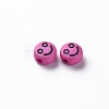 Opaque Camellia Acrylic Beads MACR-N008-42-C07-3