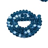 Transparent Glass Beads Strands X-EGLA-A044-T8mm-MB27-3