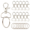 20Pcs Alloy Swivel Clasps FIND-YW0007-78-1