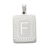 Non-Tarnish 304 Stainless Steel Pendants STAS-K216-48F-P-1