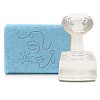 Clear Acrylic Soap Stamps DIY-WH0444-002-1
