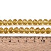 Glass Beads Strands EGLA-A034-T8mm-D03-4