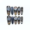 Plastic Nail Art Stickers PW-WG4005E-01-1