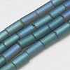 Electroplate Glass Beads Strands EGLA-Q080-05-1
