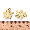 304 Stainless Steel Starfish Charms STAS-T067-52G-3